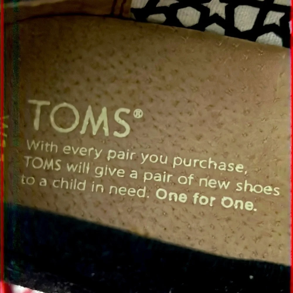 Toms shoes size